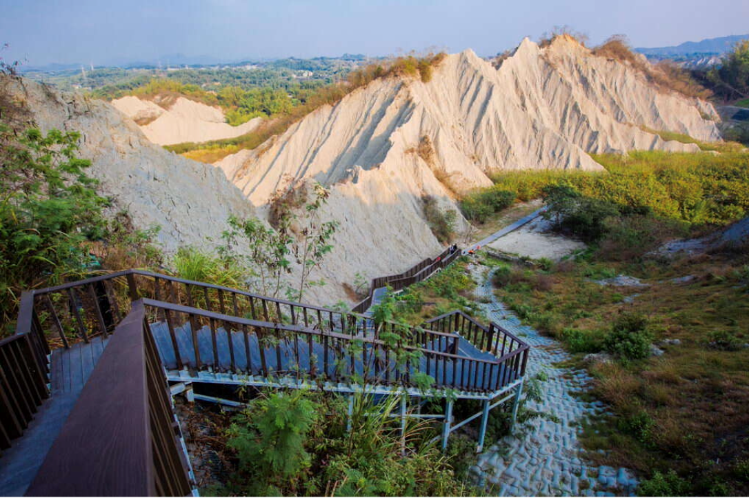 月世界地景步道