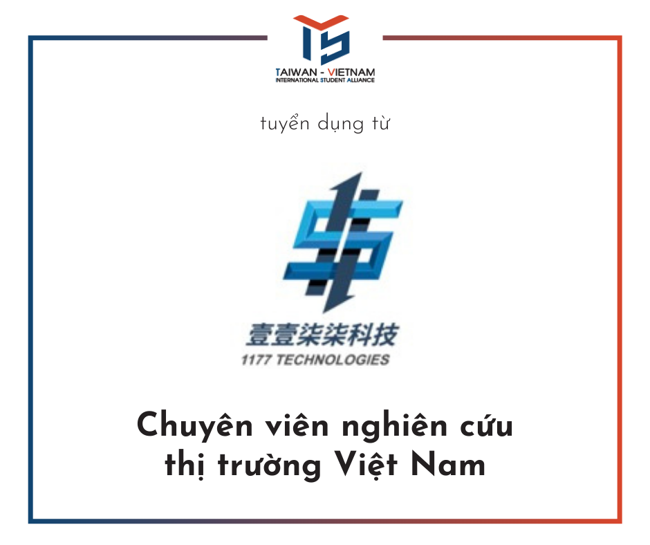 1177 Technologies Tuyển Chuyên viên nghiên cứu thị trường Việt Nam